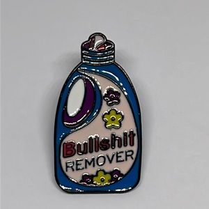 BullSh*t Remover Funny brooch lapel pin backpack pin‎ hat pin
